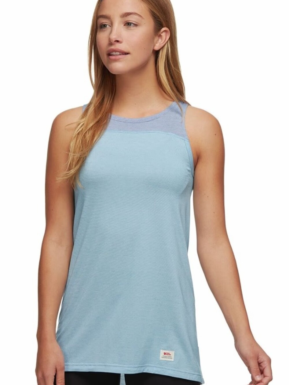 Fjällräven Women's Abisko Shade Tank Top in Azure Blue NWT Women's XS
